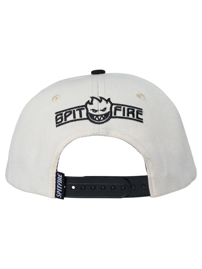 Spitfire Ltb Arch Snapback Hat | OFF WHITE/BLACK
