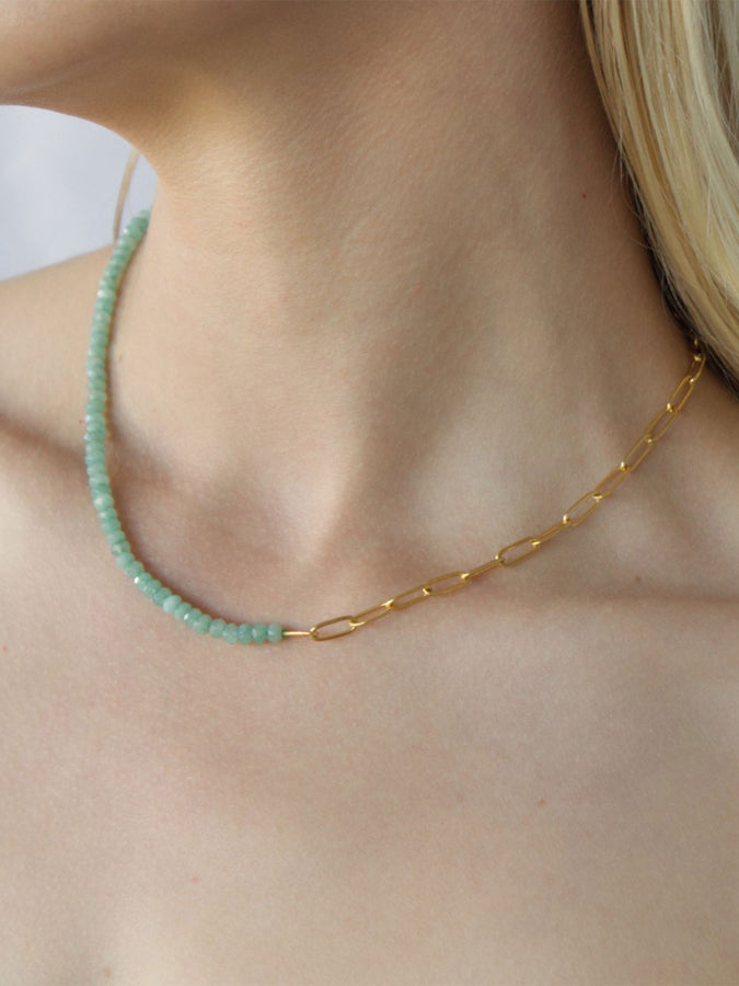 Salty Cali Paloma Necklace | SEAFOAM