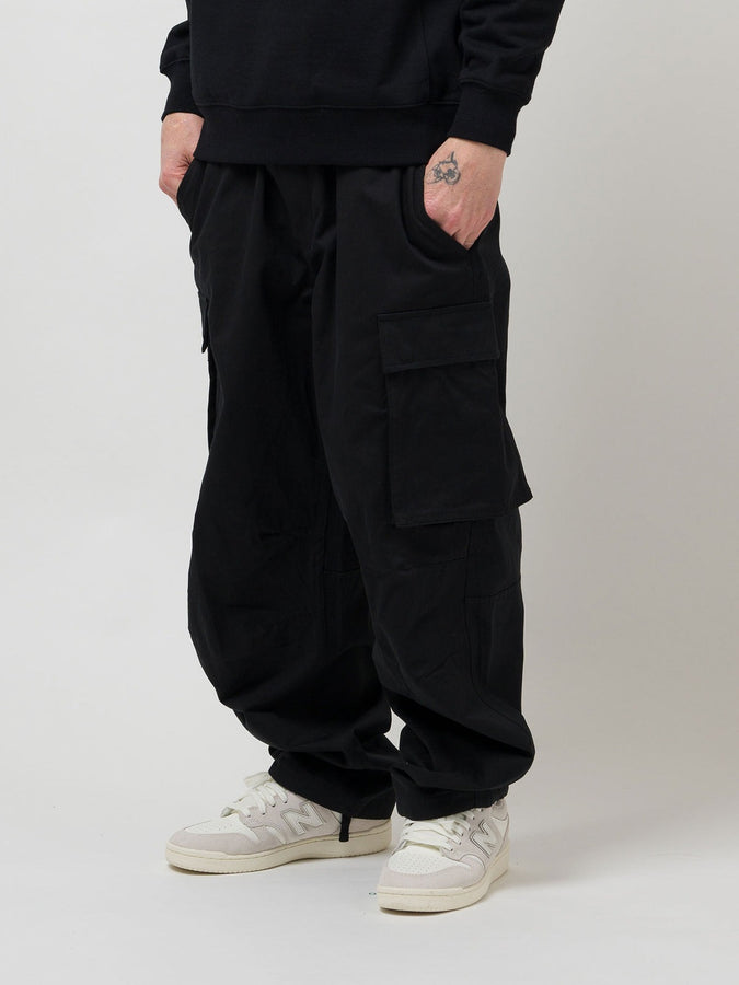 Loviah Paratrooper V2 Cotton Cargo Pants Spring 2026 | BLACK