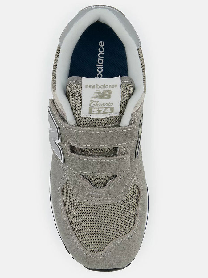 New Balance 574 Grey/White Shoes Spring 2025 | GREY/WHITE