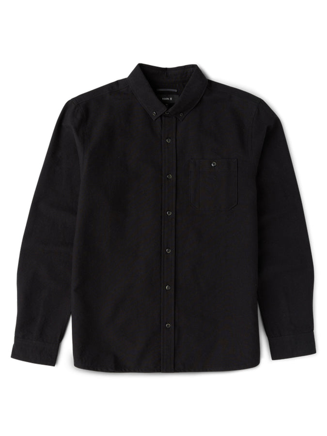 Roark Scholar Chambray Long Sleeve Buttondown Shirt Fall 2026 | SOLID BLACK (SBK)