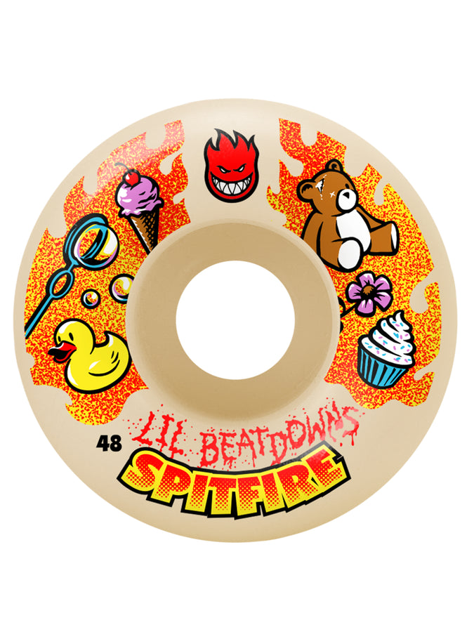 Spitfire F4 Lil’ Beatdowns Classics 62mm Wheels | NATURAL