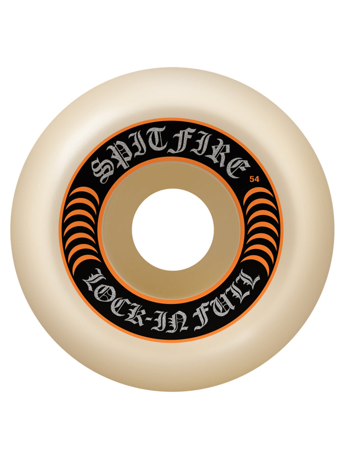 Spitfire F4 Lock-In Full Skateboard Wheels | NATURAL