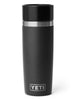 Yeti Rambler Black Travel Water Bottle