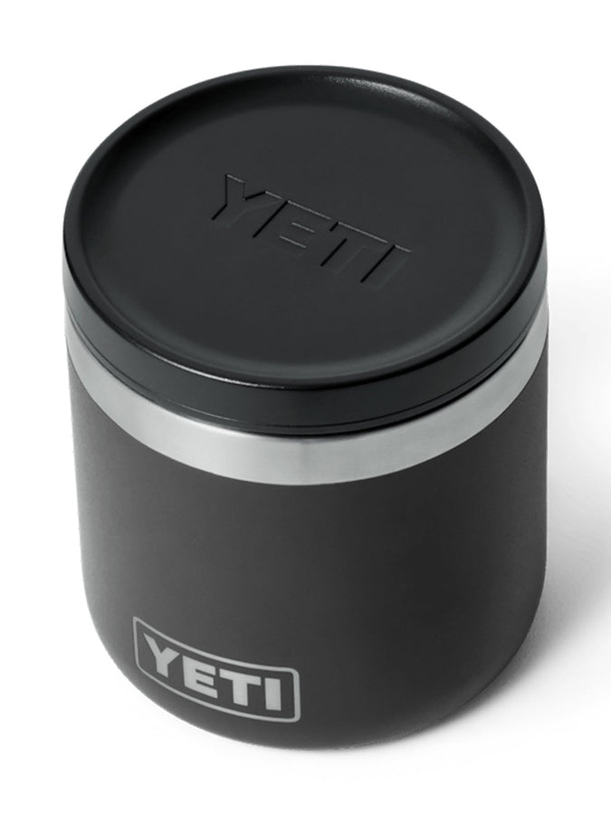 Yeti Rambler Insulated Black Food 8oz Recipient | BLACK