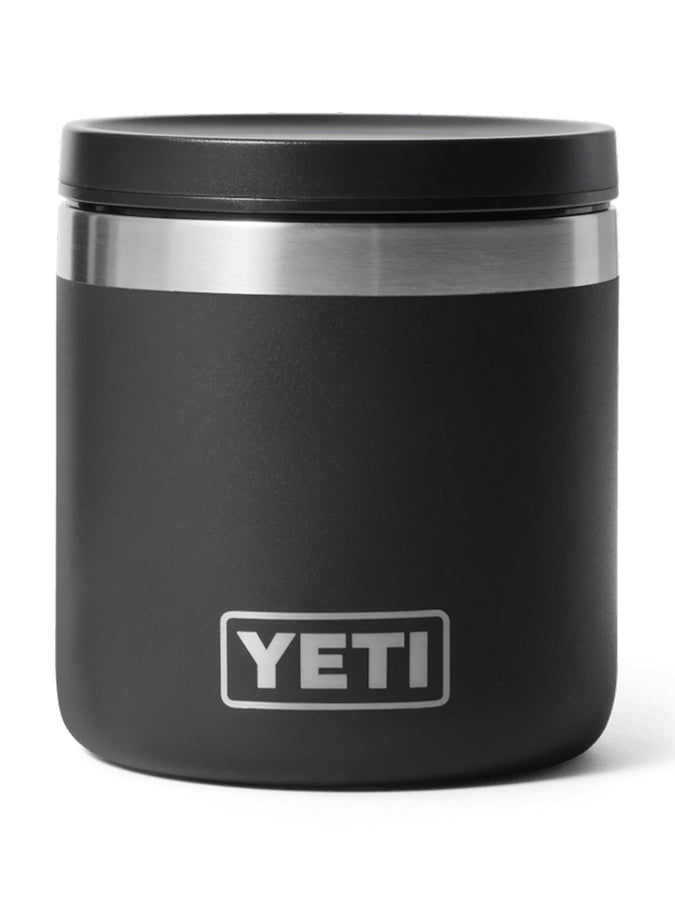 Yeti Rambler Insulated Black Food 8oz Recipient | BLACK
