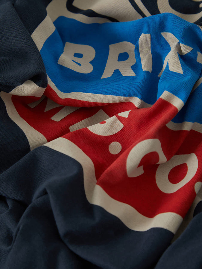 Brixton X Ford Service Dept Pocket T-Shirt Fall 2026 | AMERICAN NAVY