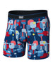 Saxx Daytripper Comfort Stretch Pickle Paddle Navy Down Boxer