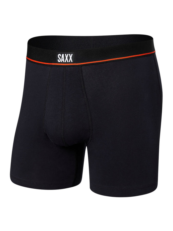 Saxx Non-Stop Strech Cotton Black Boxer | BLACK (BLK)