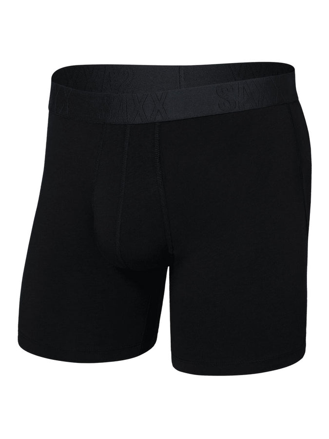 Saxx Droptemp Cooling Cotton Black Boxer | BLACK (BLK)