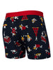 Saxx Vibe Super Soft Party Foul Dark Ink Boxer