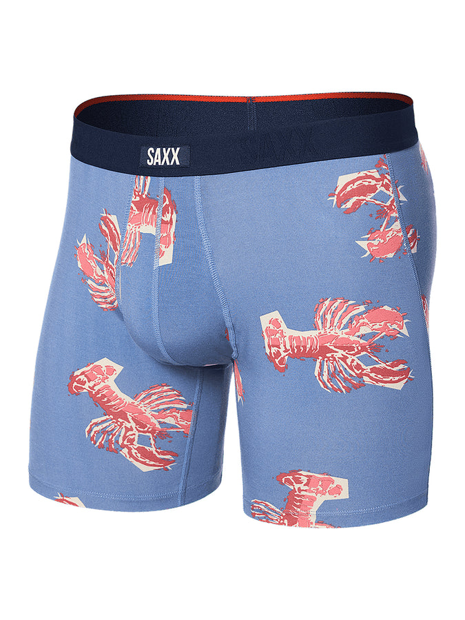 Saxx Vibe Xtra Lobster Boil Tidal Blue Boxer | LOBSTER BOIL TIDAL BLUE (LBT)