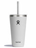 Hydro Flask 28oz All Around Straw Lid White Tumbler 2024