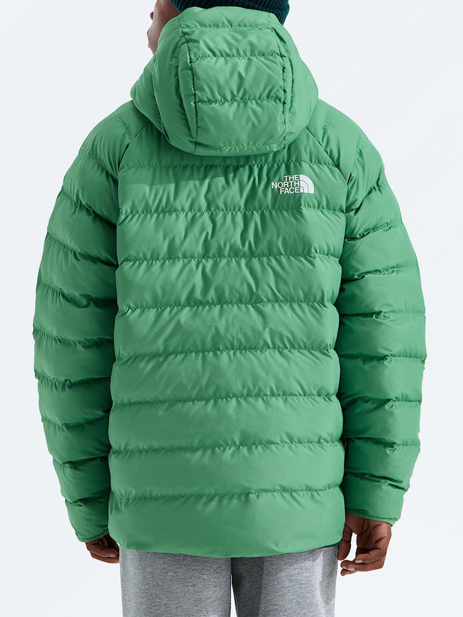 The North Face Reversible Perrito Hooded 2027 – Youth | DIMMED ALGAE (G57)
