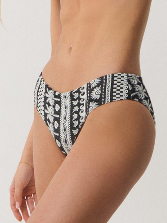 Rip Curl Samba Stripe Full Bukini Bottom Fall 2026 | BLACK (0090)