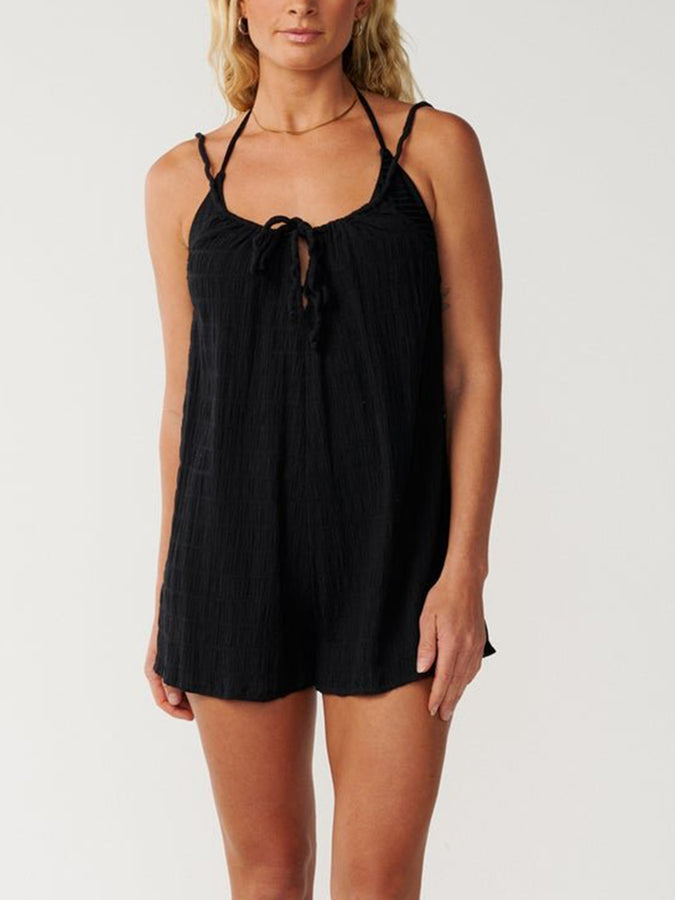 Rip Curl Island Cover Up Romper Fall 2026 | BLACK (0090)