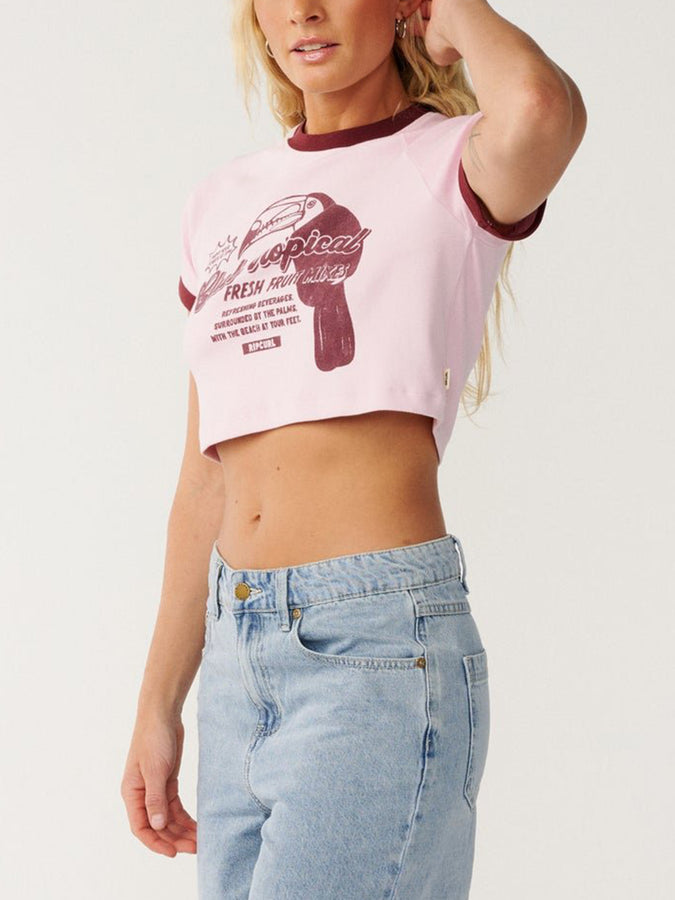 Rip Curl Bossa Nova Baby T-Shirt Fall 2026 | LIGHT LILAC (8937)