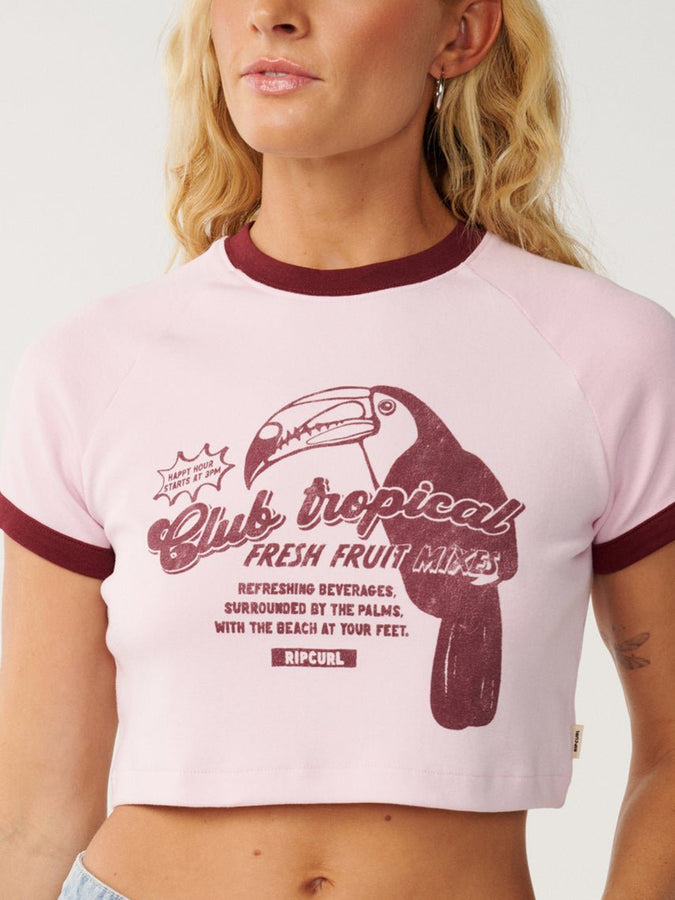 Rip Curl Bossa Nova Baby T-Shirt Fall 2026 | LIGHT LILAC (8937)