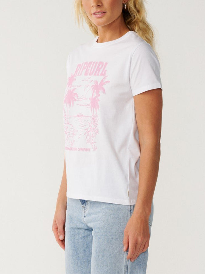 Rip Curl Bossa Nova Standard T-Shirt Fall 2026 | WHITE (1000)