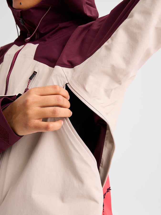 Burton [ak] Cyclic GORE-TEX 2L Anorak 2027  |  RM RSN/CHNCHL GRY/HT TML (E6J)