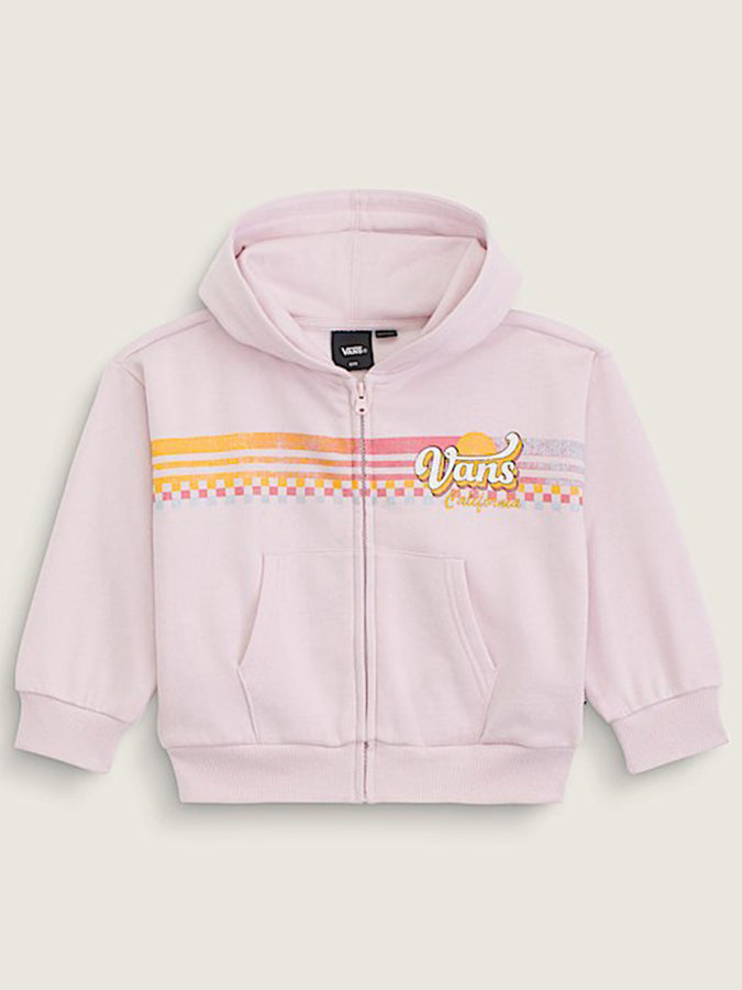 Vans Sun Zip Hoodie (Youth 7-14) Fall 2026 | PALE PETAL (H8H)