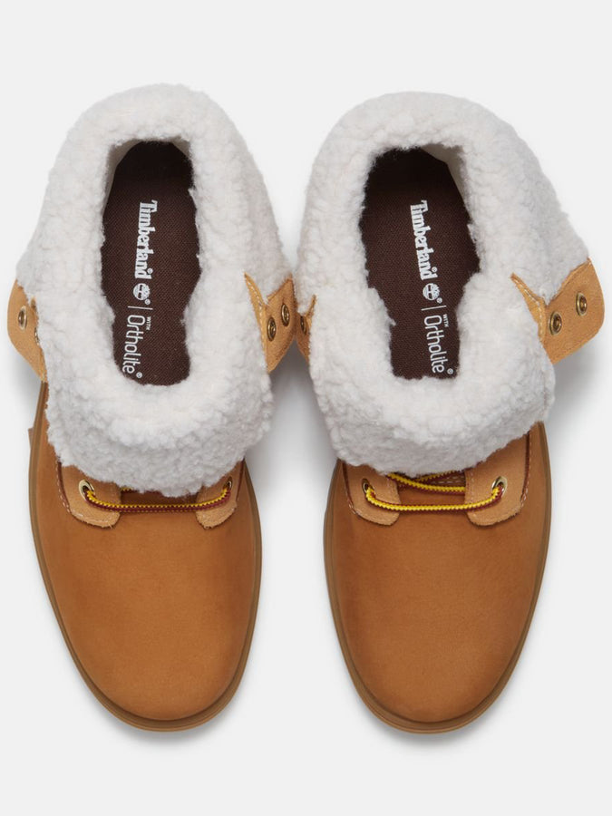 Timberland Auburn Falls Waterproof Roll Top Wheat Boots (Women) | WHEAT