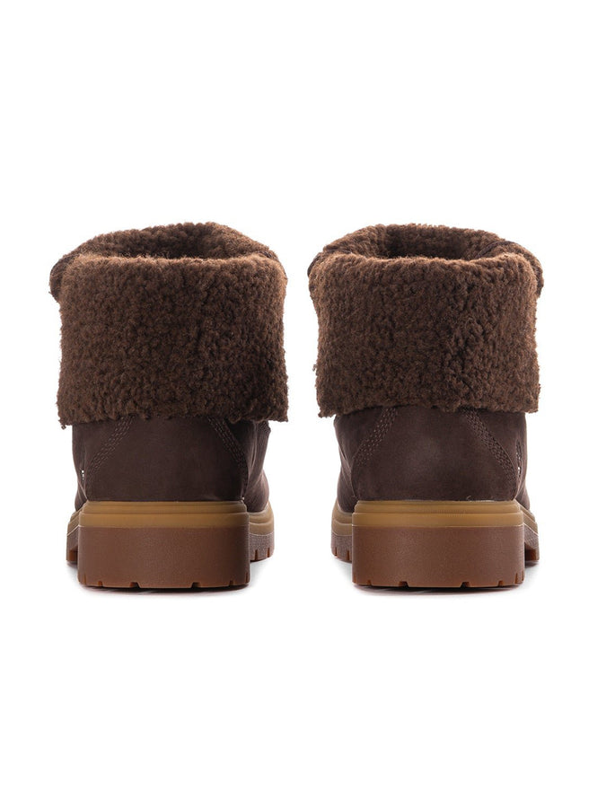 Timberland Auburn Falls Waterproof Roll Top Dark Brown Boots (Women) | DARK BROWN
