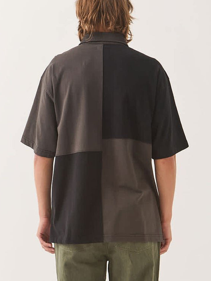 Brixton Deco Short Sleeve Polo Fall 2026 | WASHED BLACK