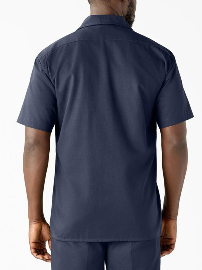 Dickies Work Short Sleeve Buttondown Shirt Spring 2026 | NAVY (CT9)