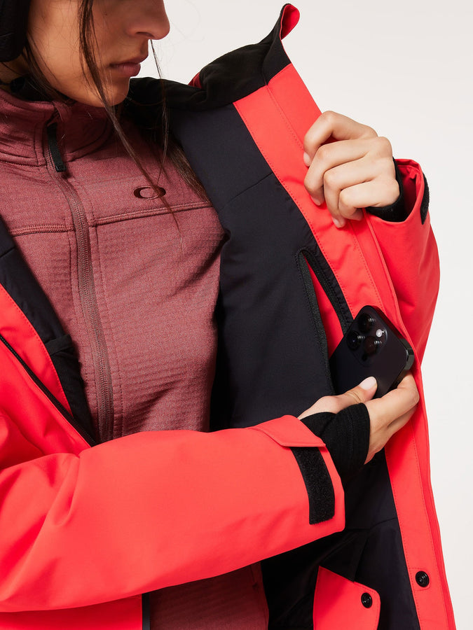 Oakley Canopy Insulated Jacket 2027 | HIBISCUS RED (4RL)