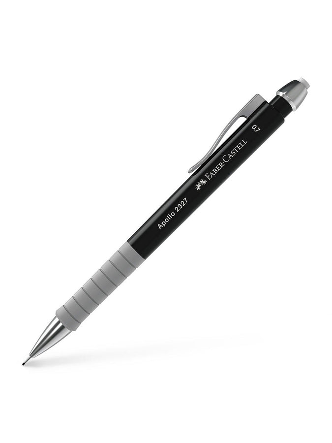 Faber Castell Apollo Mechanical 0.7mm Black Pencil | BLACK