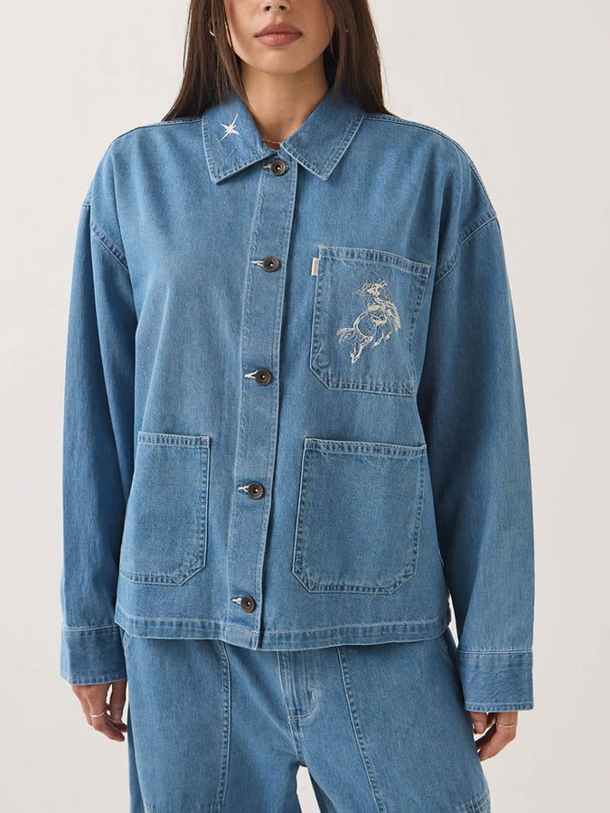 Brixton Barn Jacket Fall 2026 | LIGHT STONE WASH