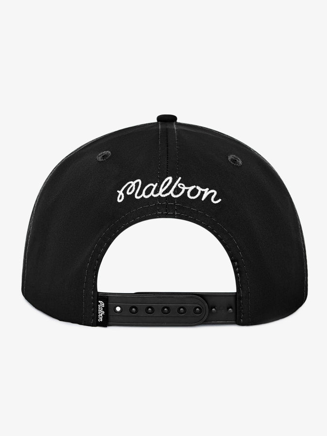 Malbon M Snapback Hat | BLACK