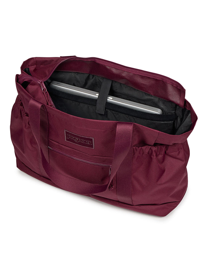 Jansport Everyday Large Tote Bag | CHERRY LACQUER (A0A)