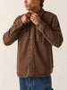Brixton Bowery Textured Long Sleeve Buttondown Shirt Fall 2026