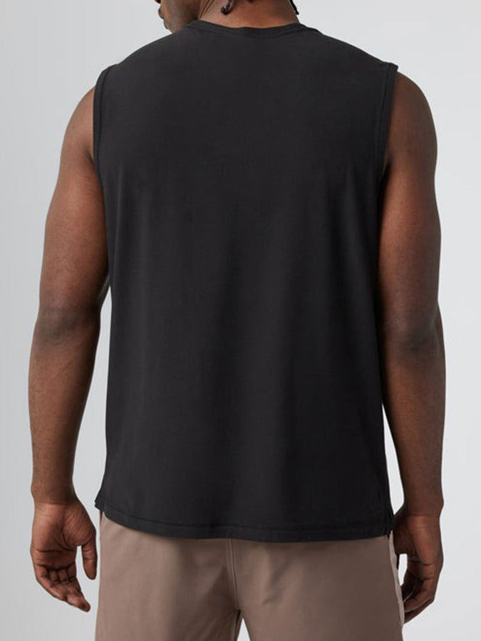 Vuori Strato Muscle Tank Top Summer 2026 | BLACK (BLK)