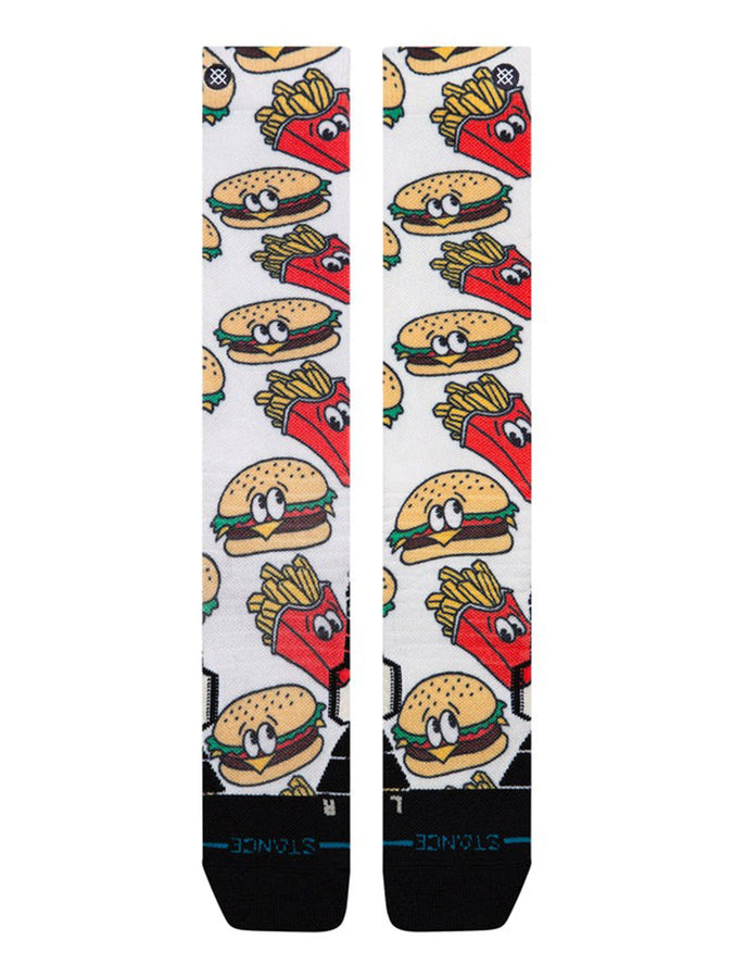 Stance Combo Meal Mid Socks | RED (RED)