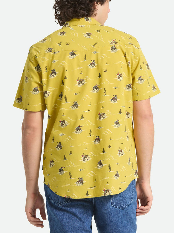 Brixton x Lonestar Buttondown Shirt Summer 2026 | TEXAS GOLD