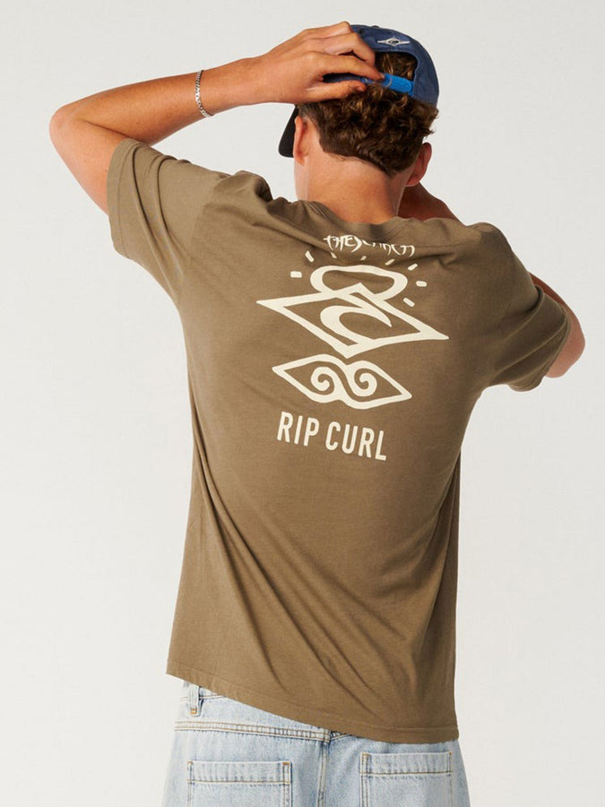 Rip Curl Search Icon T-Shirt Fall 2026 | WALNUT (0309)