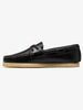 Clarks Godney Boat Black Leather Shoes Fall 2026