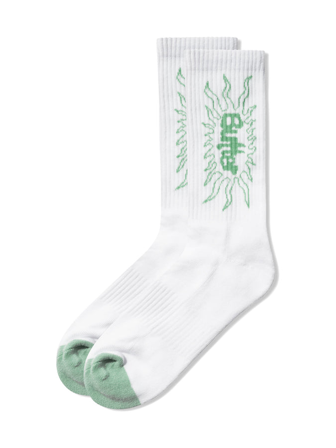 Butter Goods Solar Socks | WHITE
