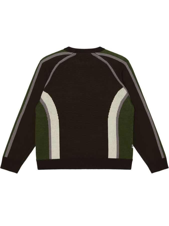 Obey Estadio Sweater Fall 2026 | BROWN MULTI (BWM)