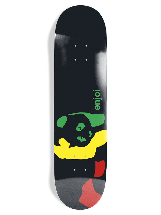 Enjoi R7 Rasta Panda 8’’ Skateboard Deck | BLACK