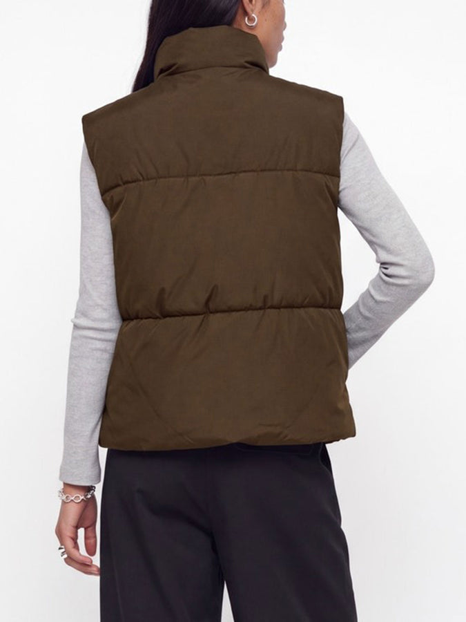 Jjxx Maeve Puffer Vest Fall 2026 | DEMITASSE