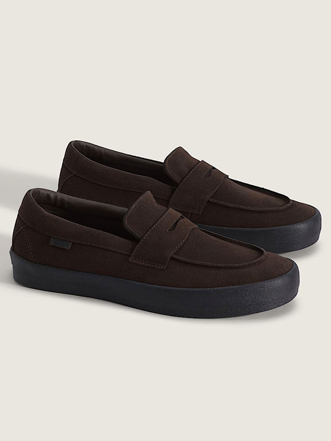 Vans Skate Loafer Suede Brown/Black Shoes Fall 2026 | SUEDE BROWN/BLACK (Y49)