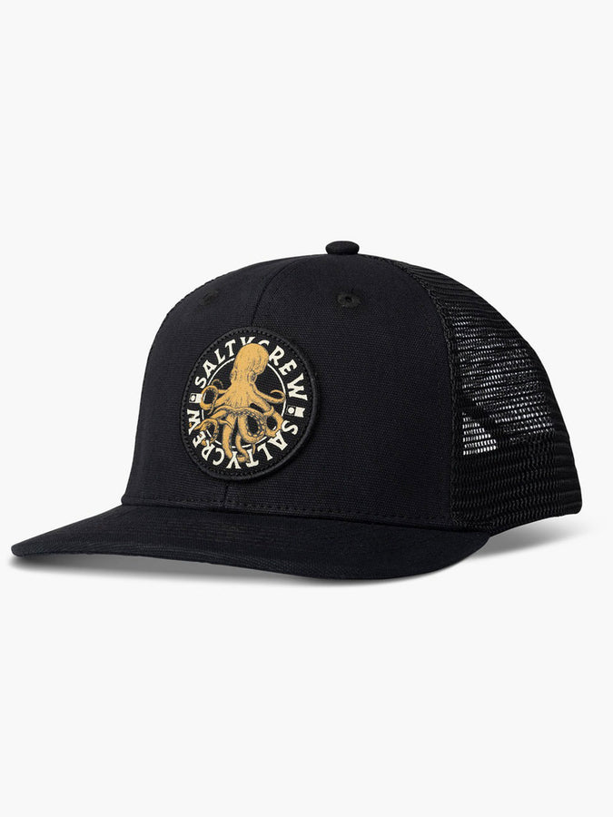 Salty Crew Tentacles Retro Trucker Hat | BLACK