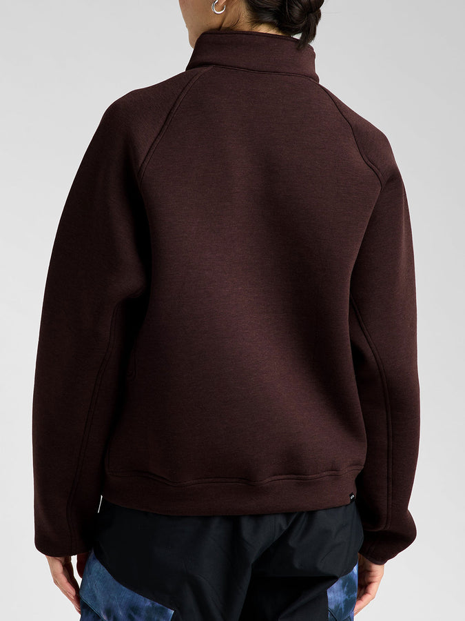 Burton Spacecloud 1/4 Zip Sweatshirt Fall 2026 | BEAR HUG BROWN HEATHER (E8M)