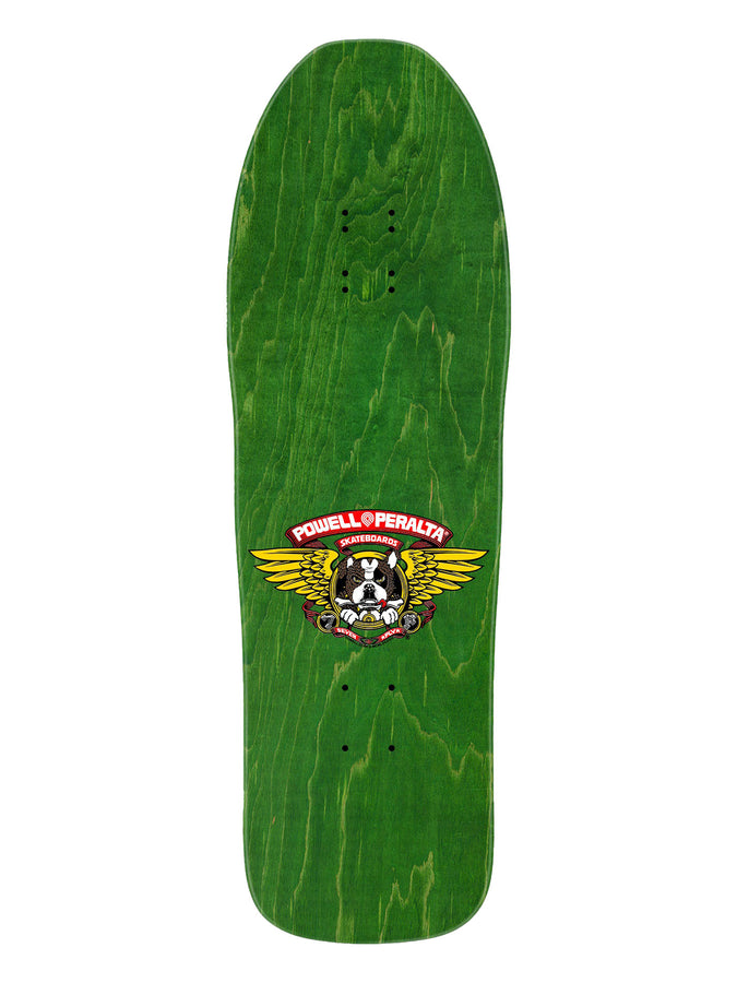Powell Hill Bulldog Green/Gold Foil 10’’ Skateboard Deck | GREEN/GOLD FOIL