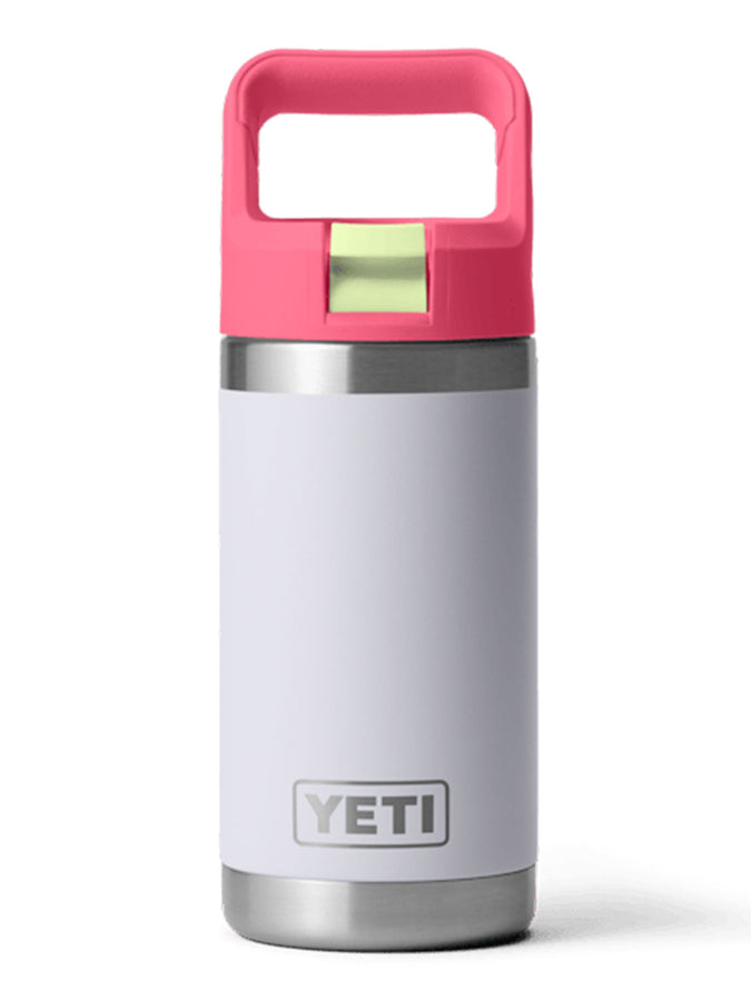 Yeti Rambler Straw Mist/Pink/Grasshopper 12oz Water Bottle | MIST/PINK/GRASSHOPPER