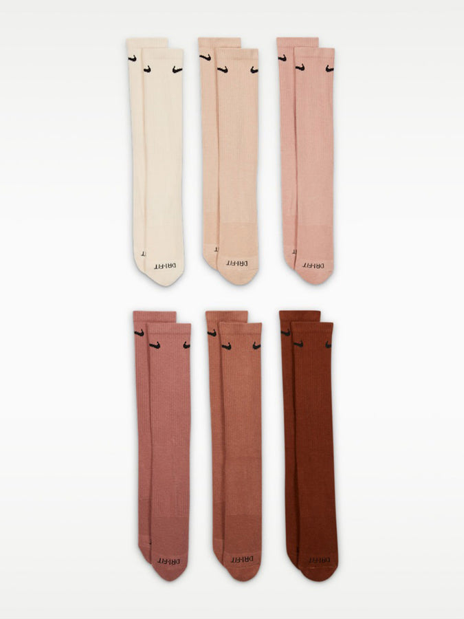 Nike Golf Everyday Plus Cushioned 6 Pack Socks | MULTI (965)